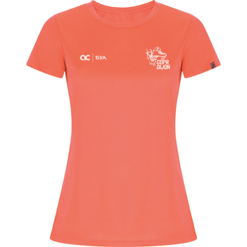 T-Shirt Femme - S0428 - CDPR - Corail Fluo