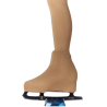 Collant Cache Patin 90Den - Caramel