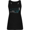 Débardeur Noir Femme/Fille Azuria Cup