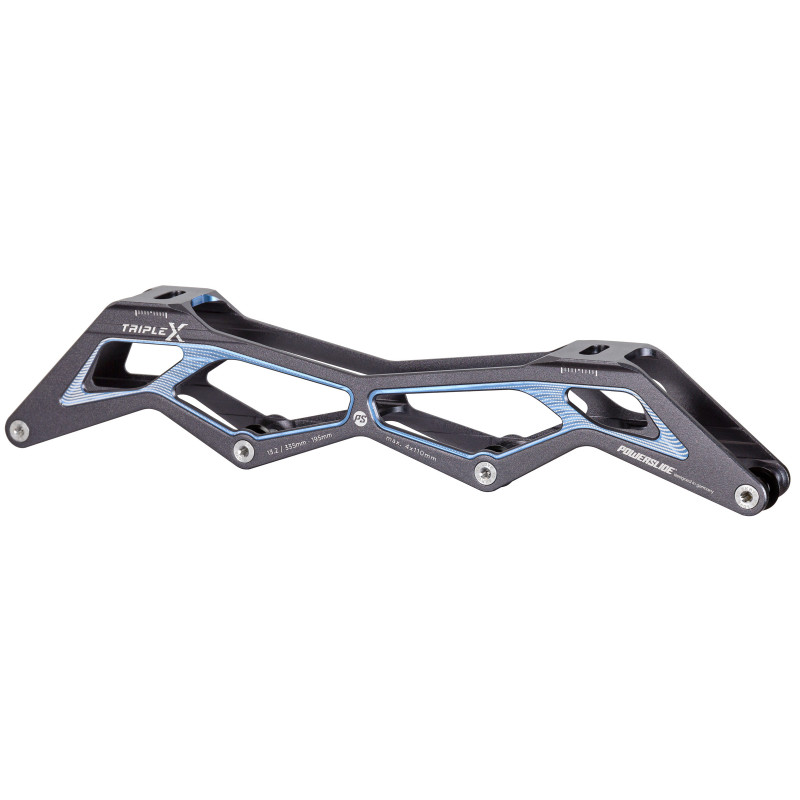 Chassis Powerslide Triple X5 Black Blue 4x110mm – 13.2″