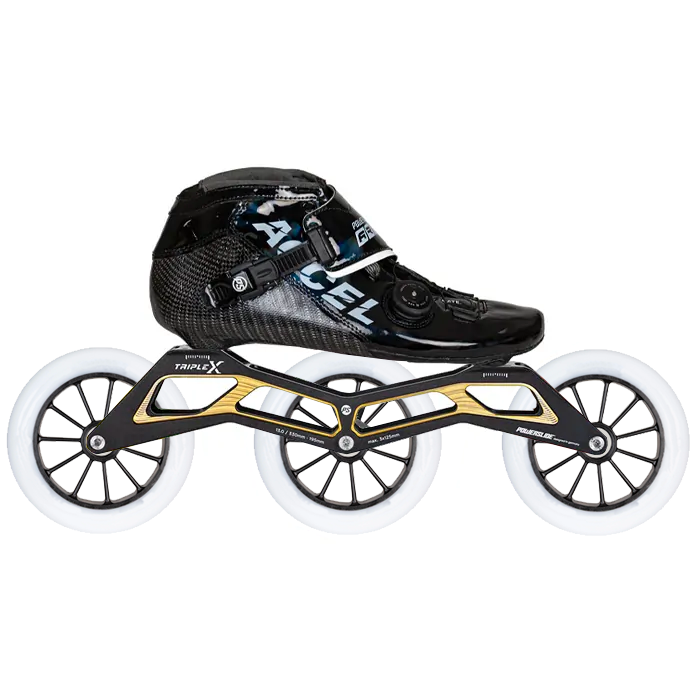 Rollers Powerslide ACCEL 195 PRO – Triple X5 – 3x125mm