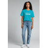 T-Shirt Femme Roller Artistique